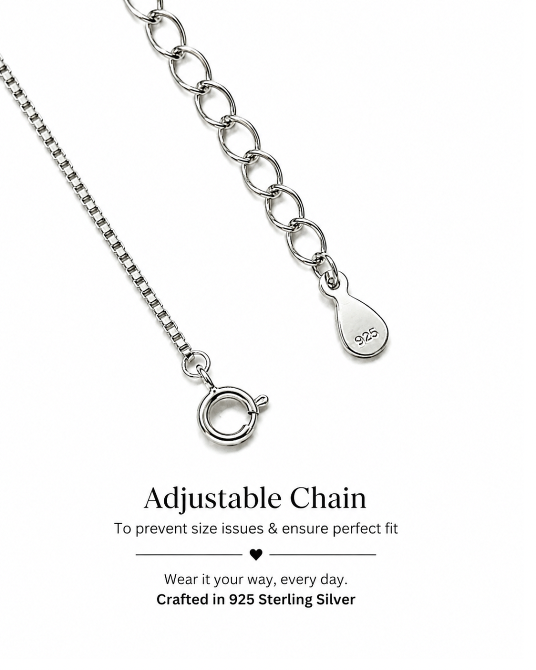 Quartz Silver Necklace