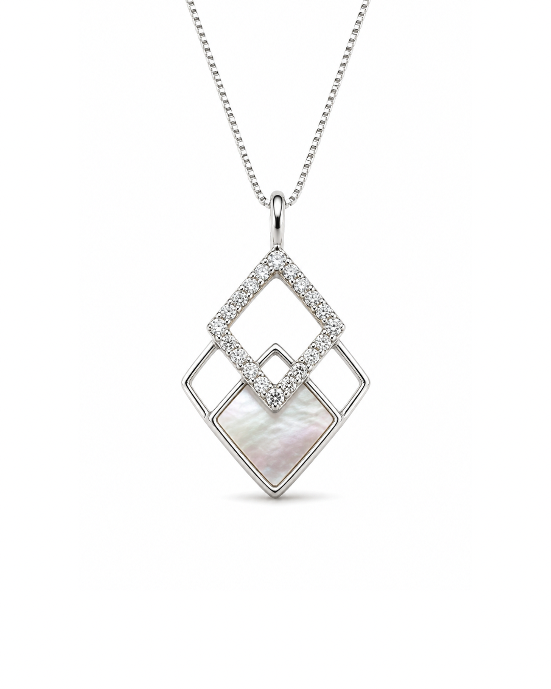 Bonded Beauty Silver Necklace