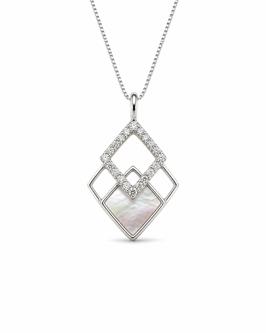 Bonded Beauty Silver Necklace