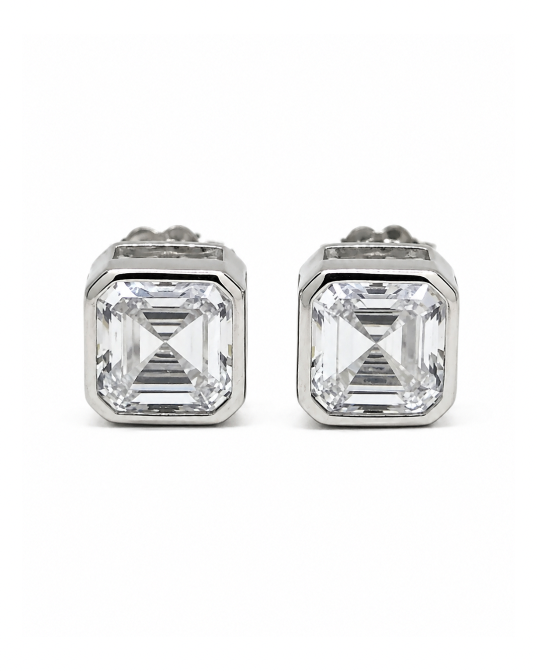 Radiant Asscher Studs