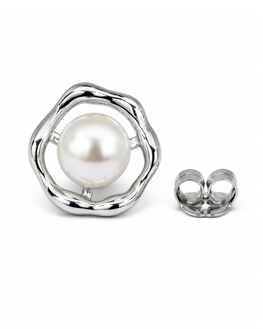 Pearl Artistry Stud Earrings