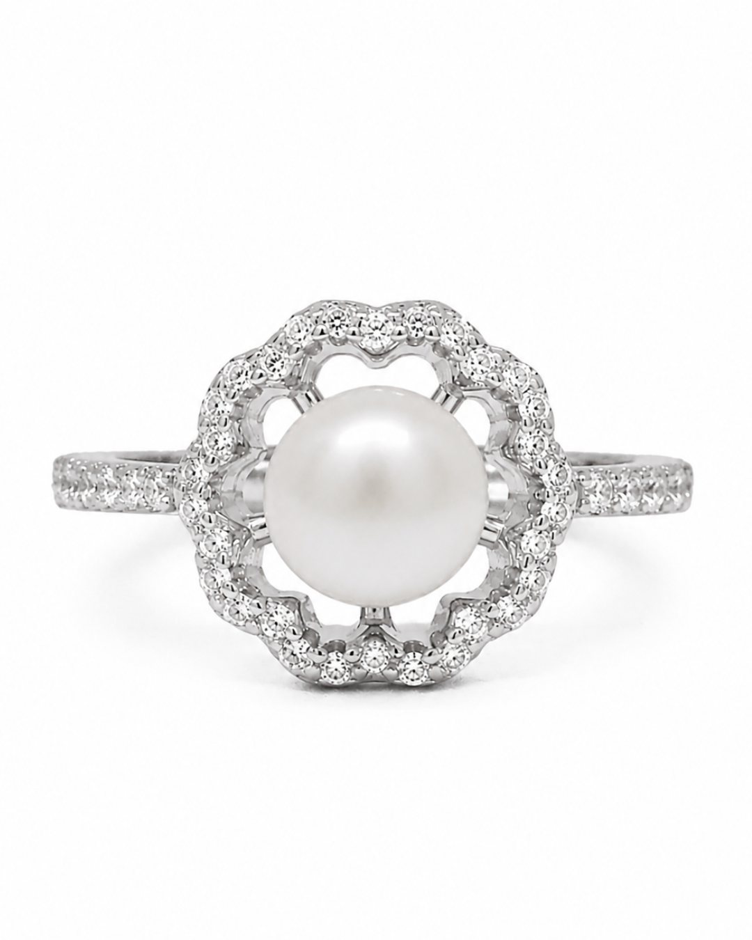 Fowler Pearl Silver Ring