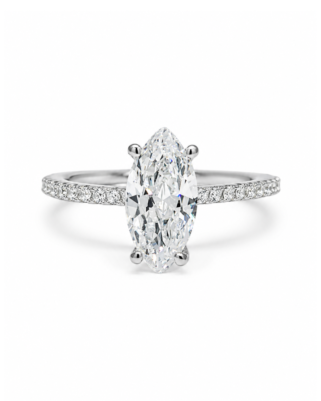 Halo Marquise Ring