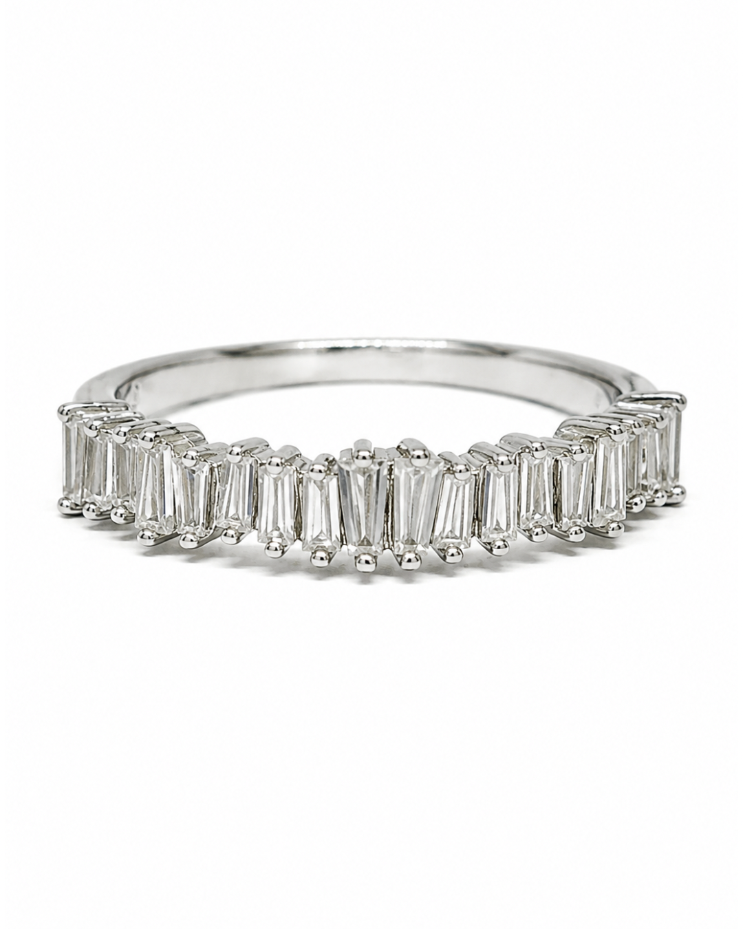 Baguette Eternity Half Band