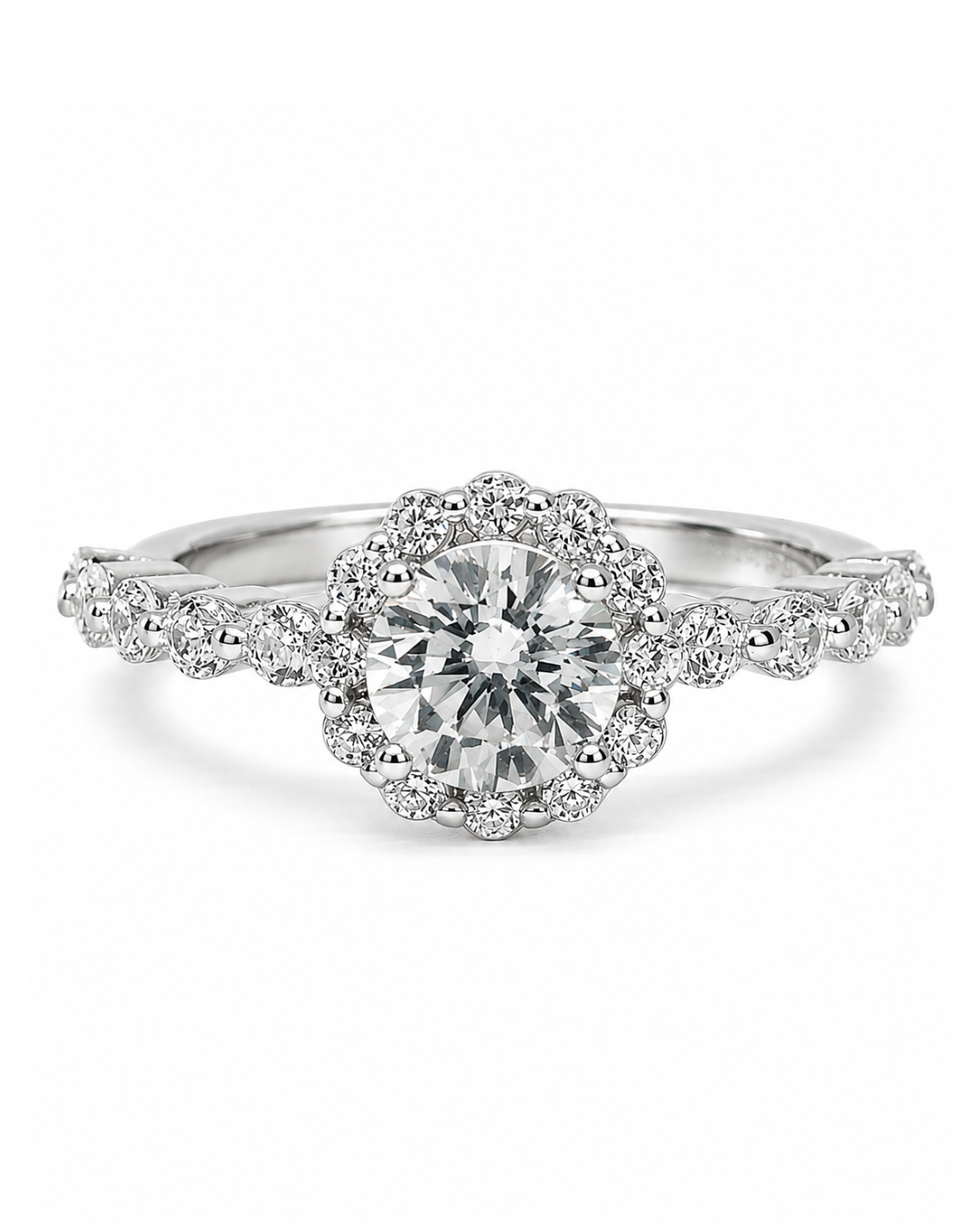 Vintage Round Silver Ring