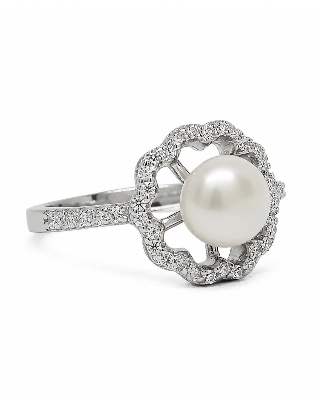 Fowler Pearl Silver Ring