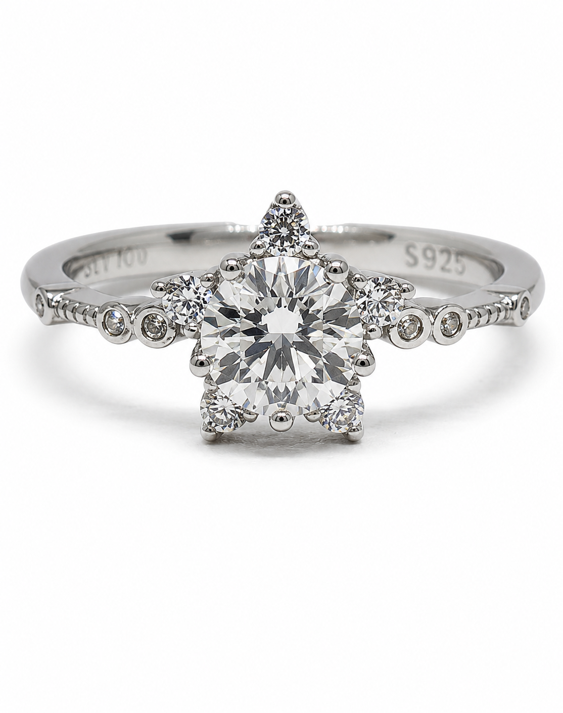 Flower Elegance Silver Ring