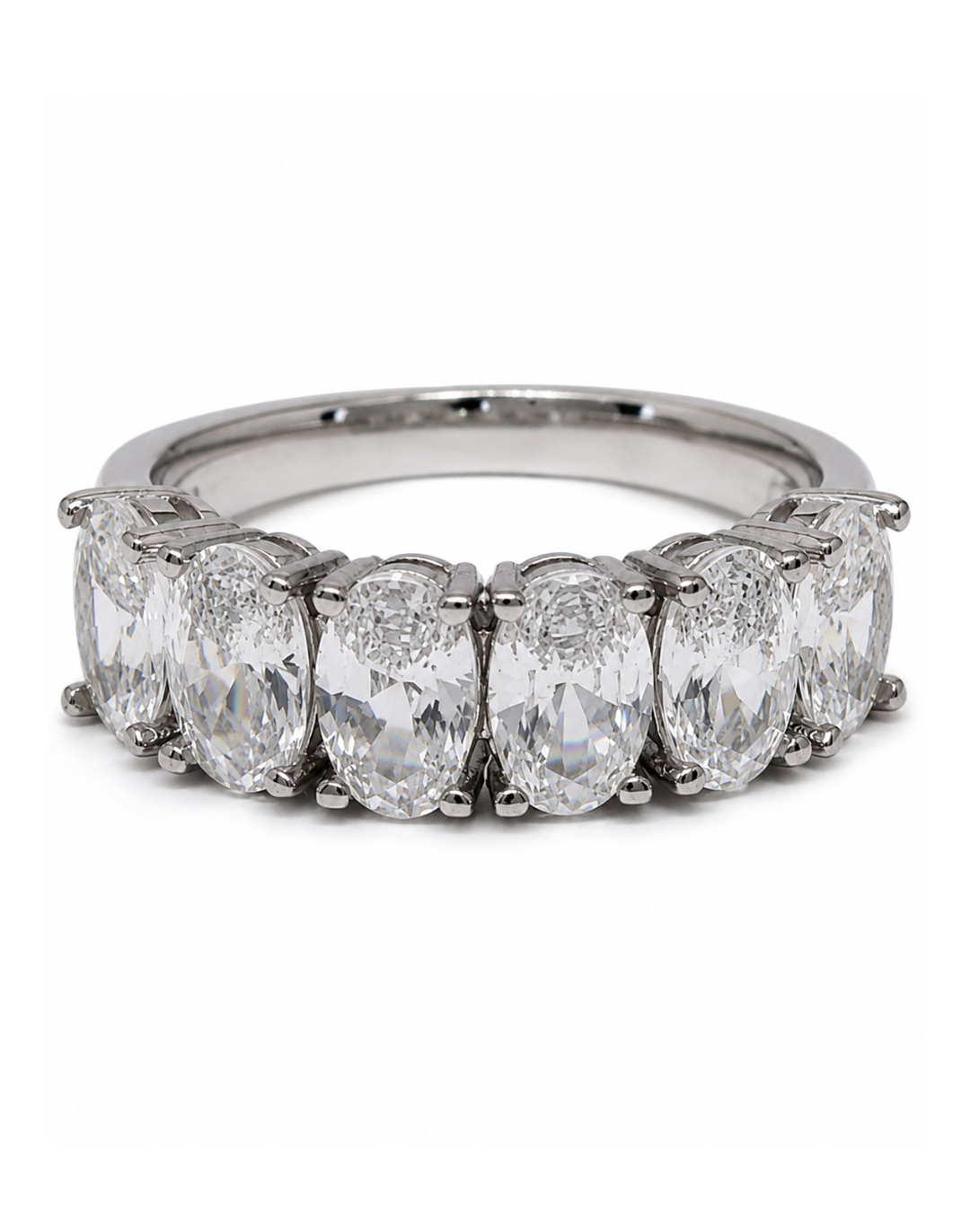 Oval Dia Half Band