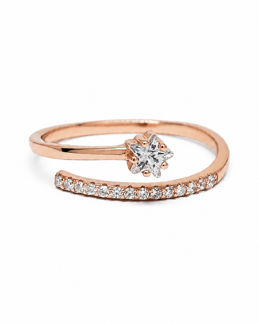 Star Struck Rose Gold Ring