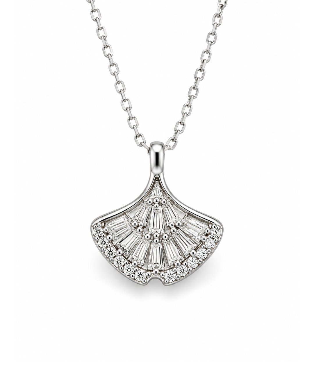 Flora Essence Silver Necklace