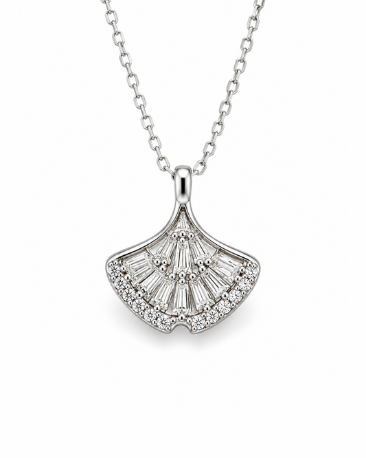 Flora Essence Silver Necklace