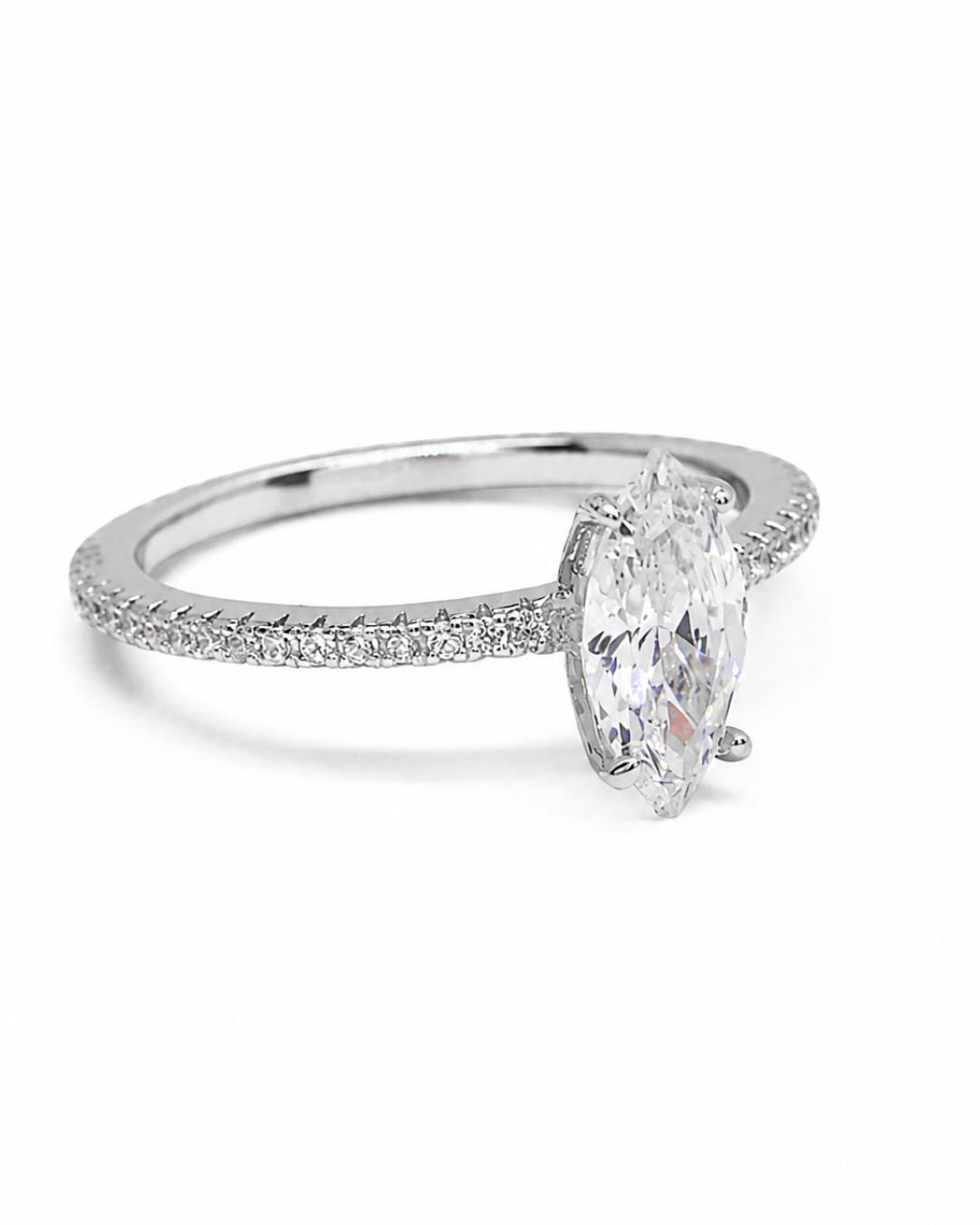Halo Marquise Ring