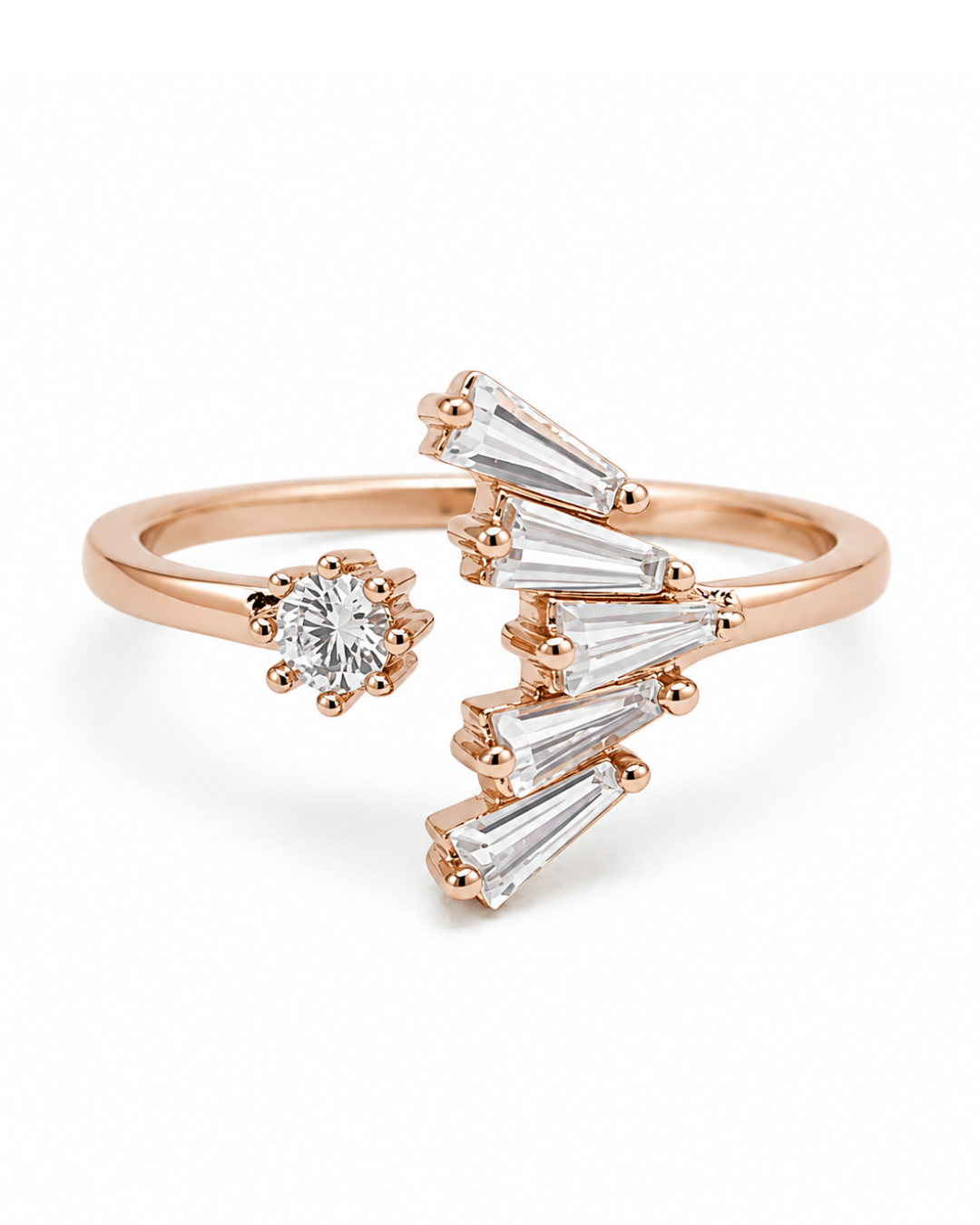 Glamira Baguette Rose Golg Ring