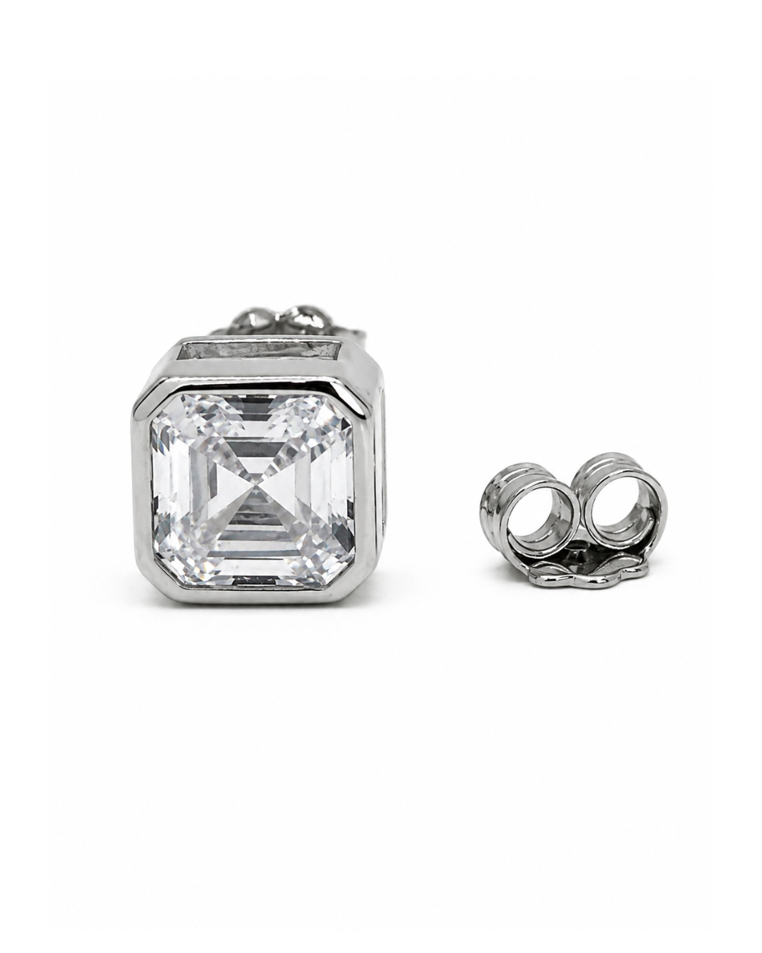 Radiant Asscher Studs