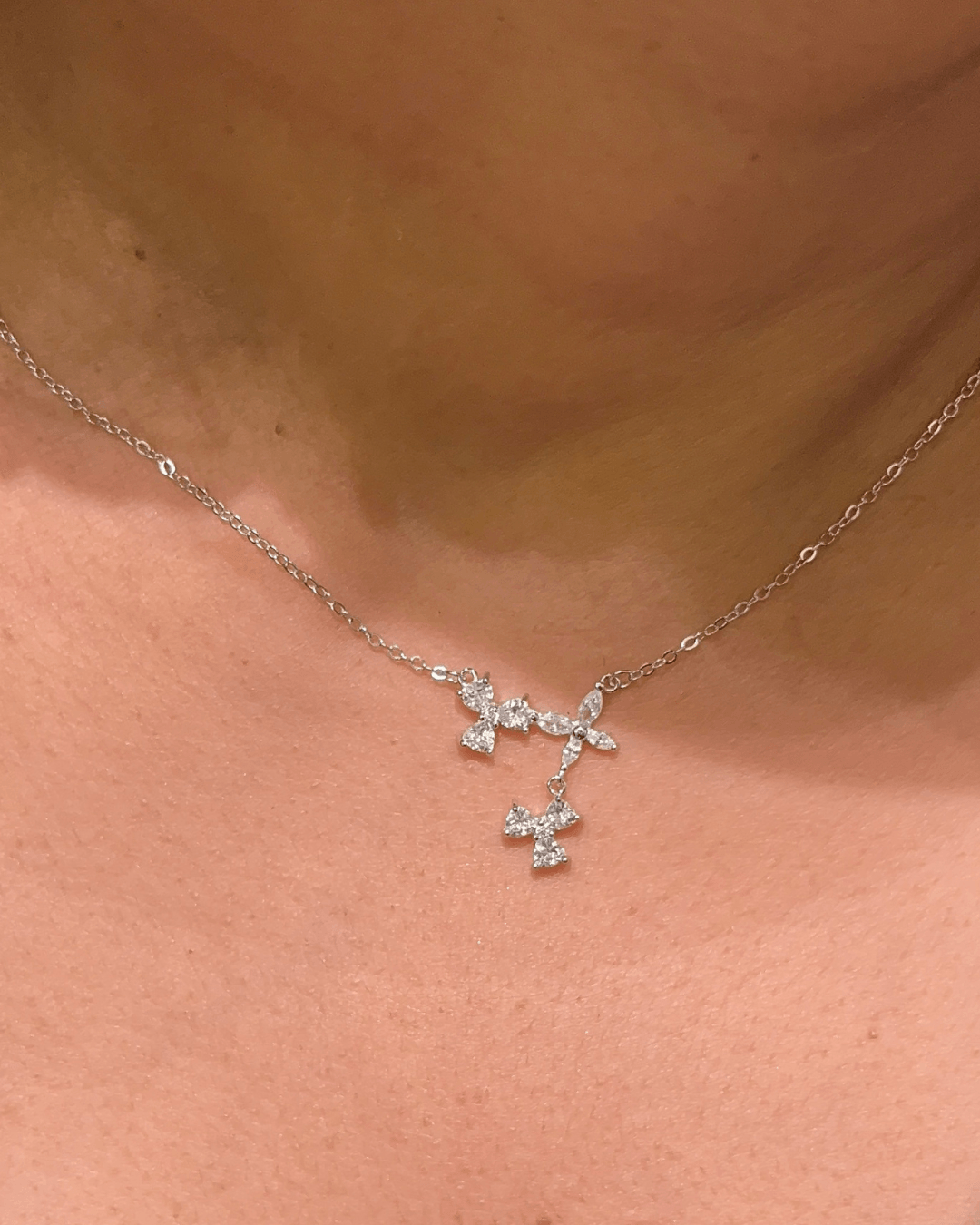 Carlton London Floral Necklace