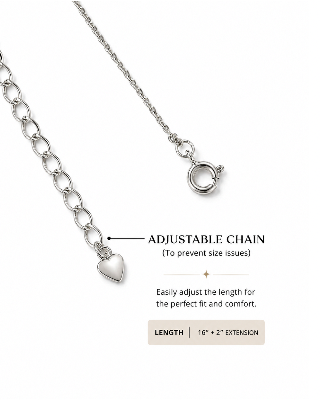 Whimsy Butterfly Silver Necklace
