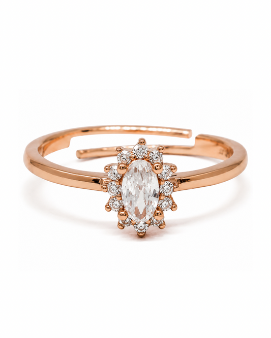 Sun Stacking Rose Gold Ring