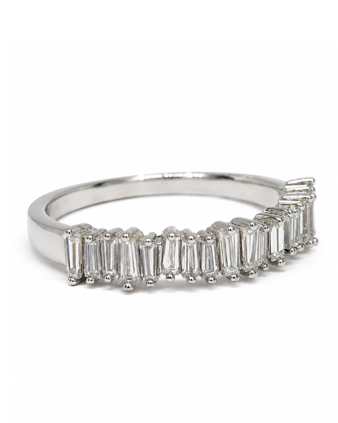 Baguette Eternity Half Band