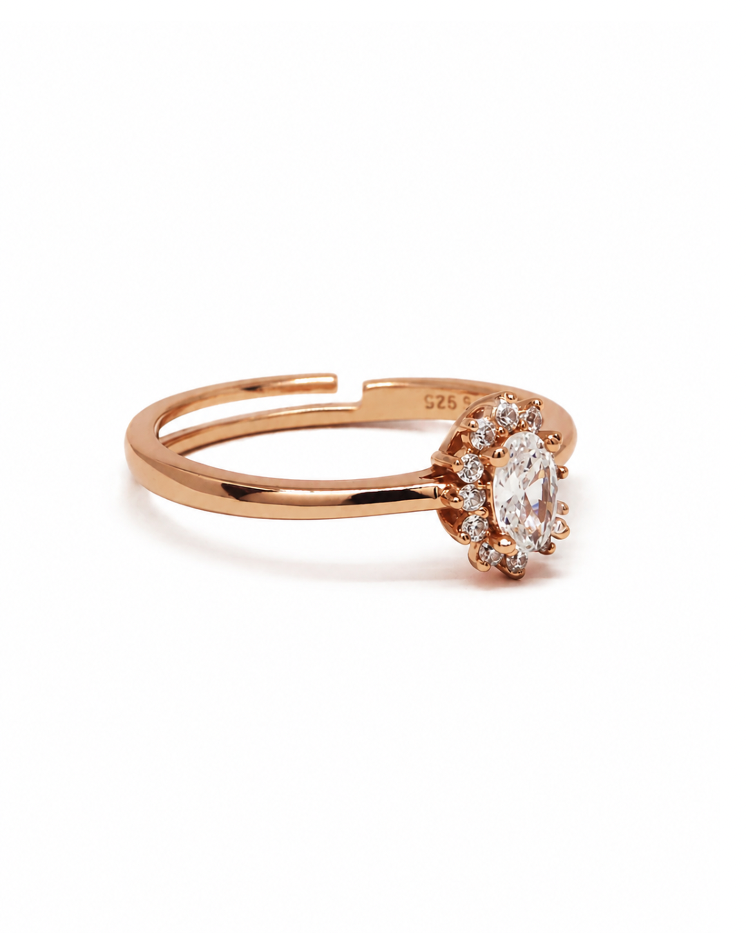 Sun Stacking Rose Gold Ring