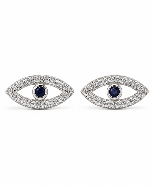 Evil Eye Stud Earrings