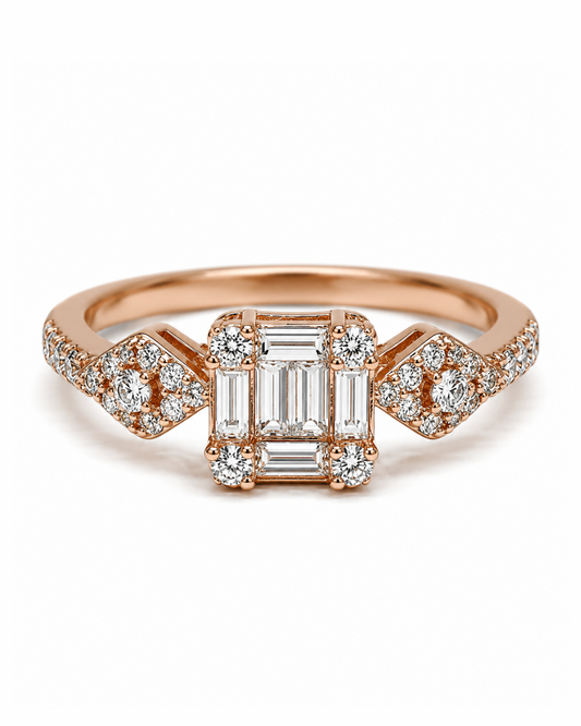 Aletta Rose Gold Ring