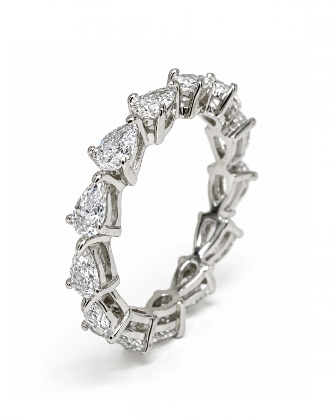 Classic Pear Eternity Band