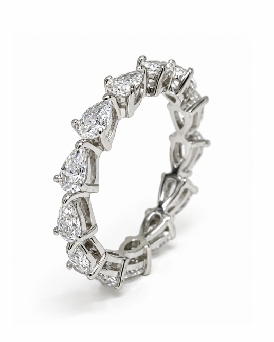 Classic Pear Eternity Band