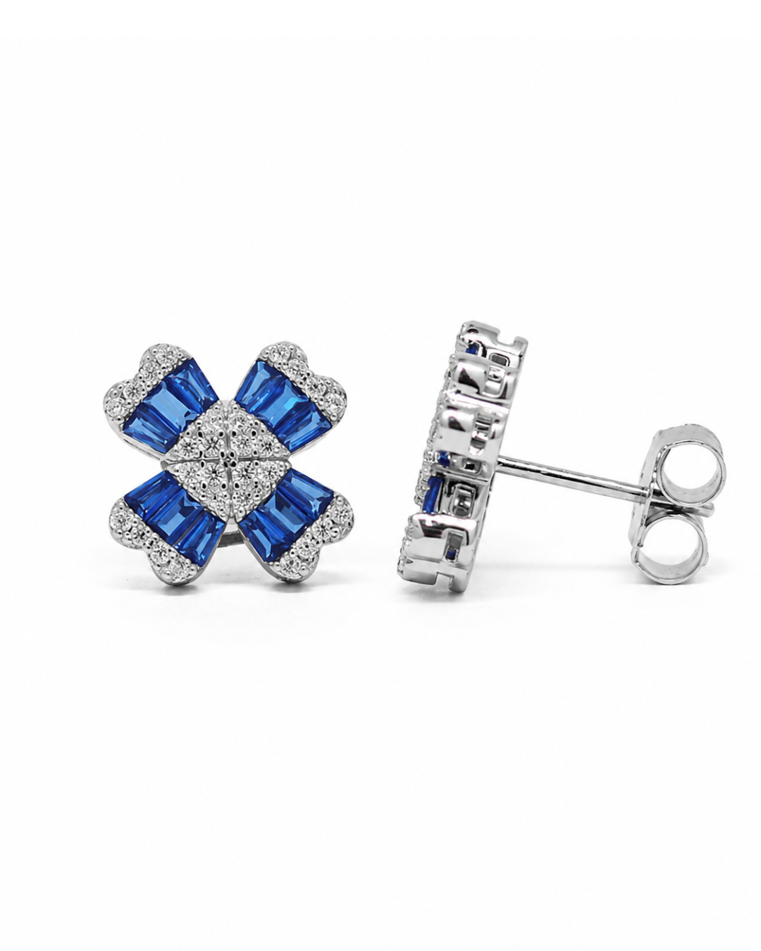 Blooming Euphoria Blue Studs