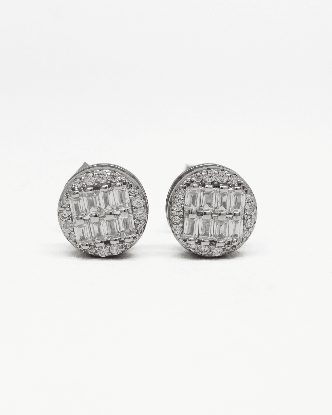 Round Iced Studs