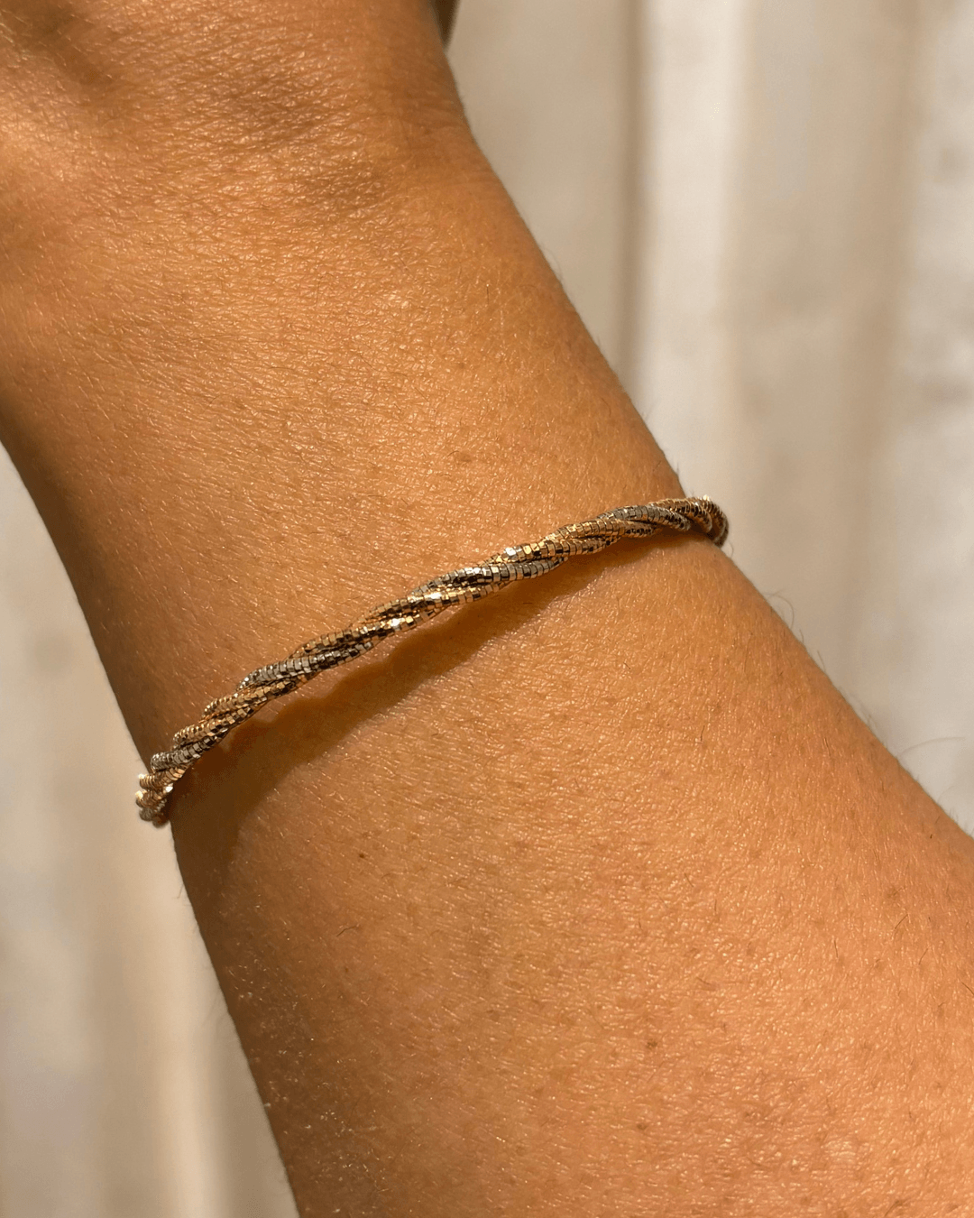 Double Layered Snake Bracelet
