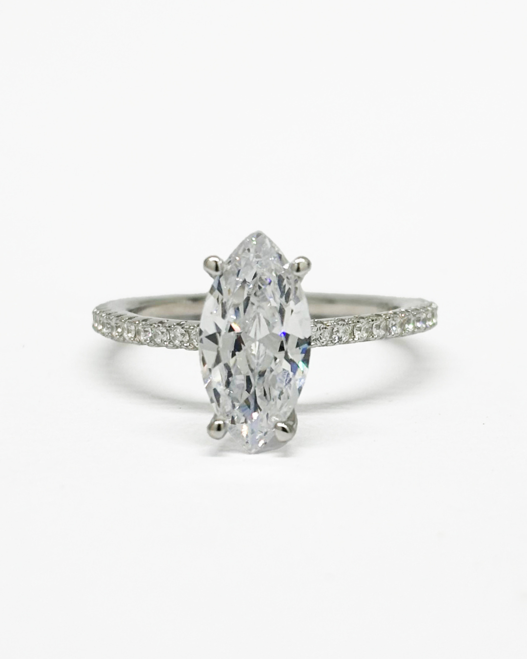 Halo Marquise Ring