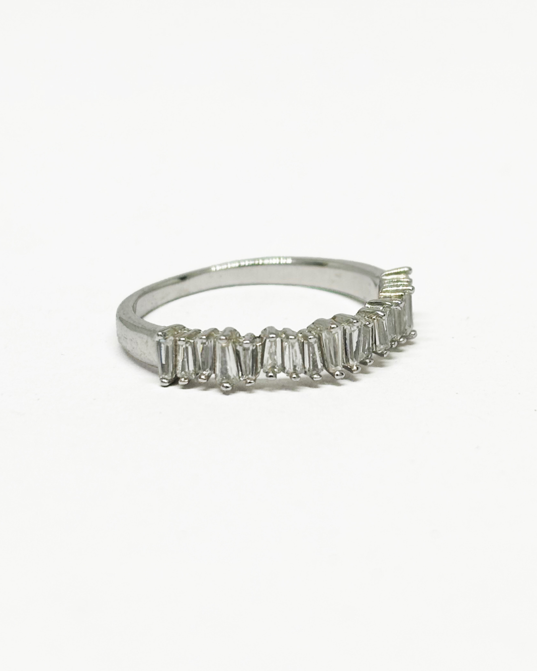 Baguette Eternity Half Band