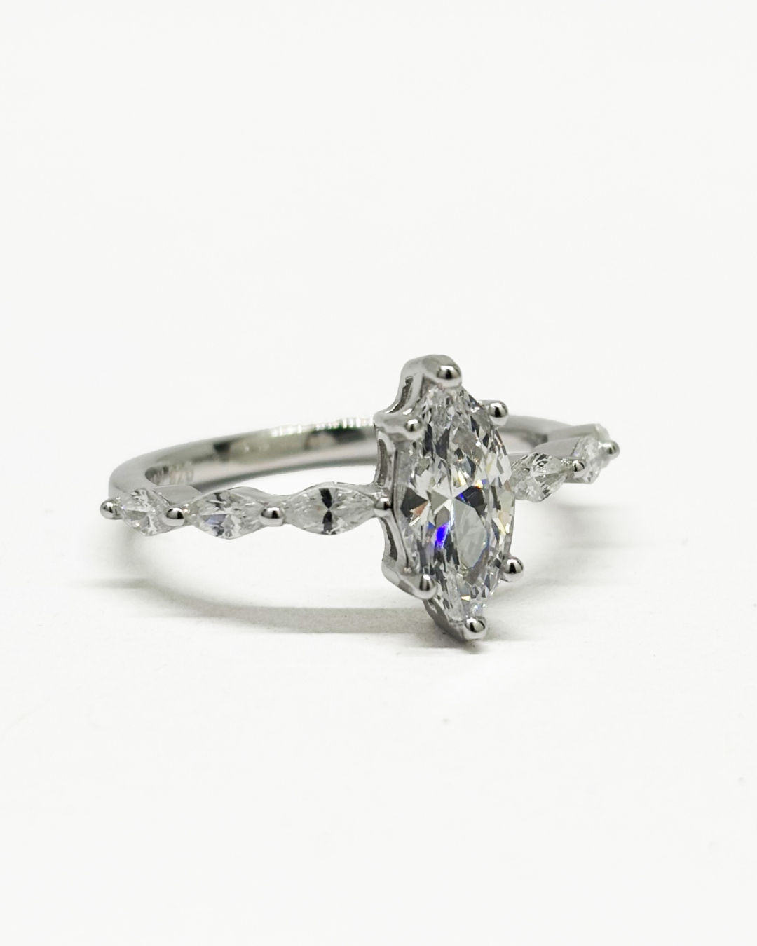 Lunara Marquise Silver Ring