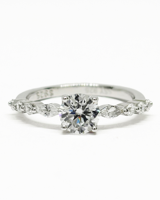 Rare Round Marquee Ring