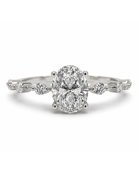 Earth Oval Ring