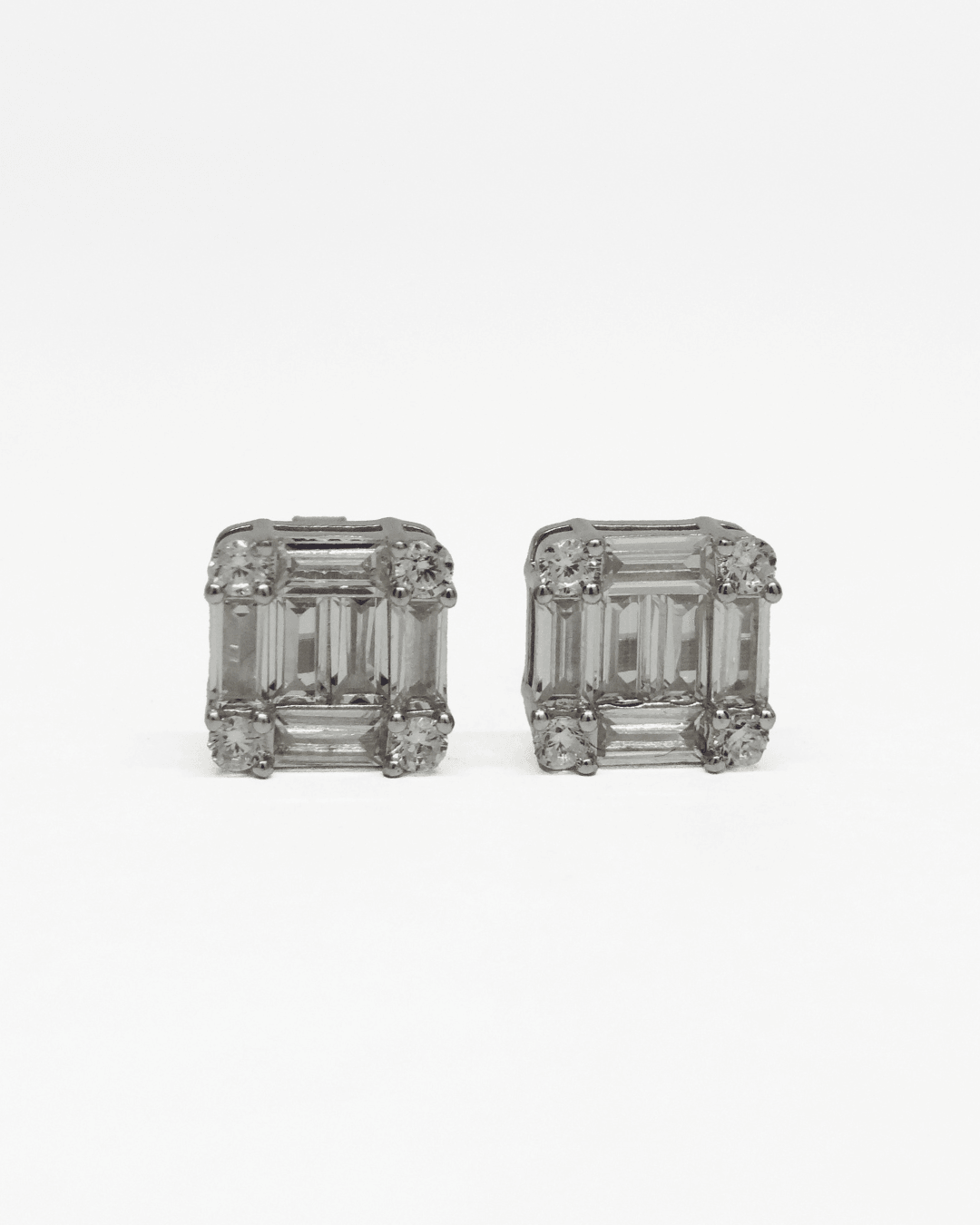 Emerald Cluster Studs