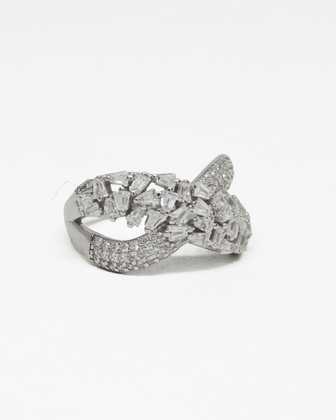 Infinity Iced Ring