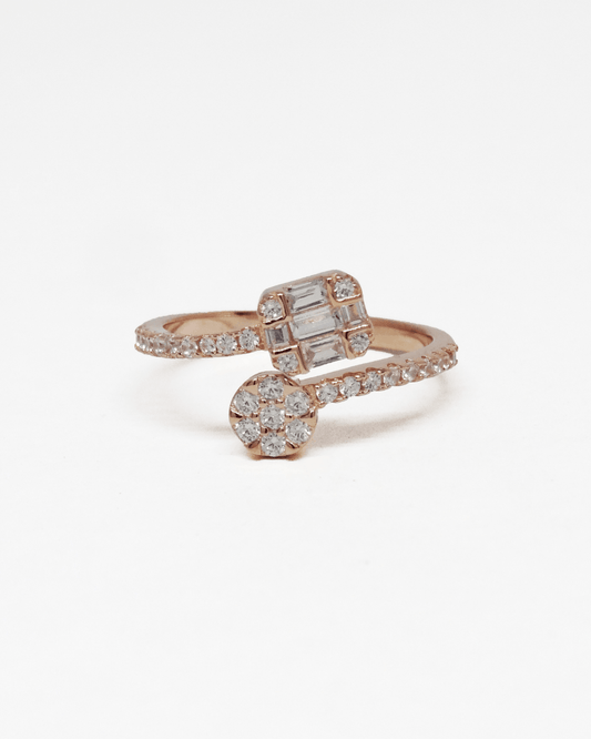 Baguette Wrap Ring