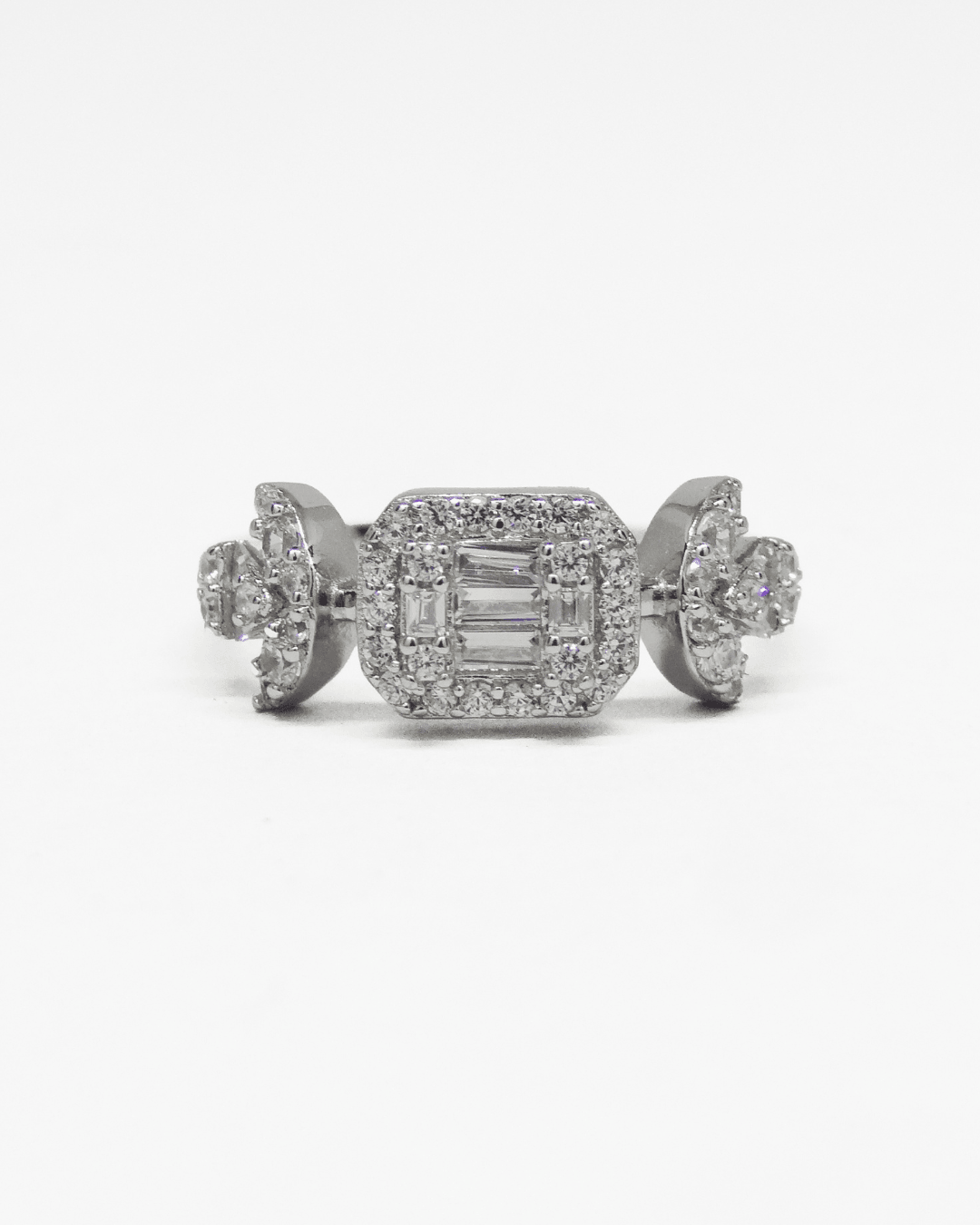 Ablaze Baguette Ring