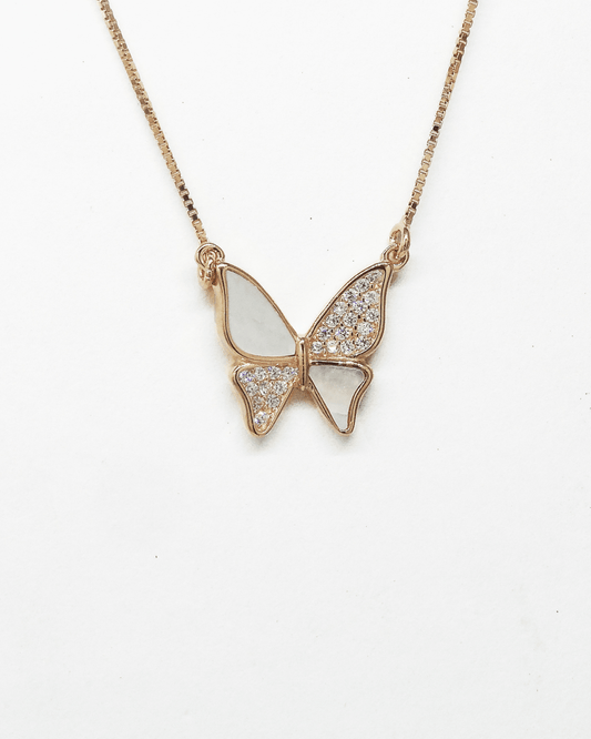 Radiant Butterfly Necklace