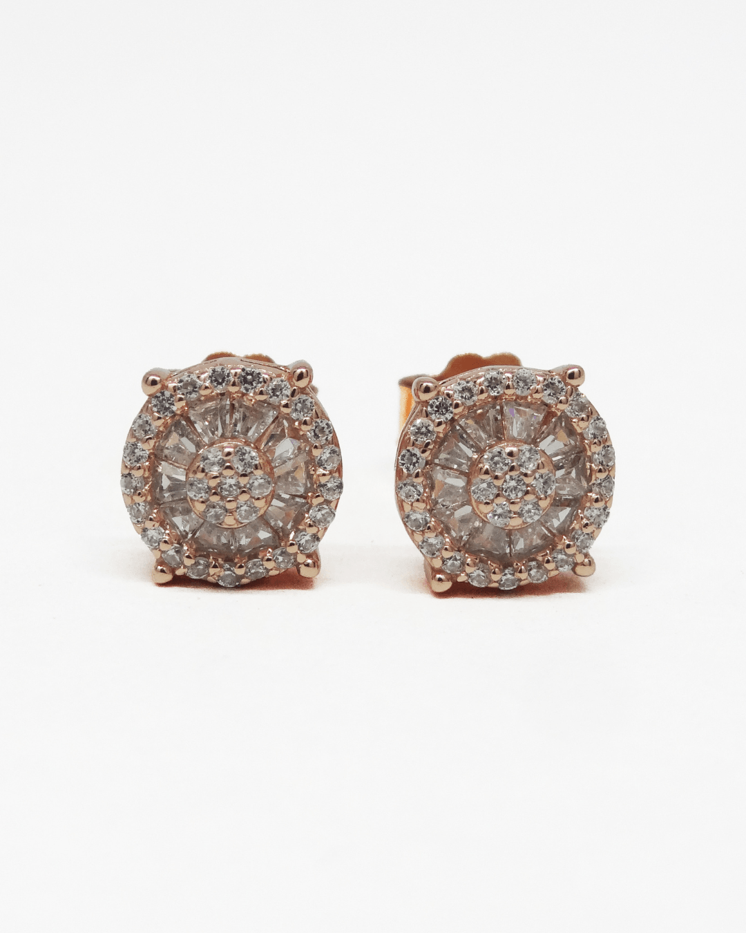 Party Diva Rose Gold Studs