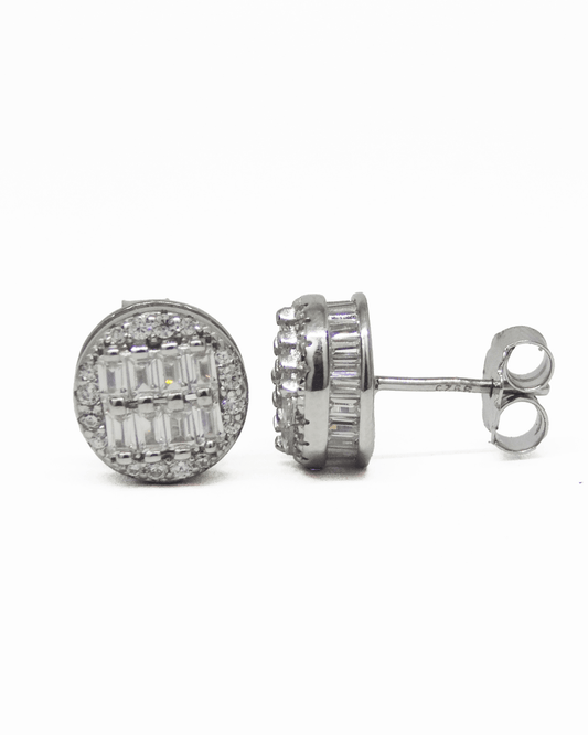 Round Iced Studs