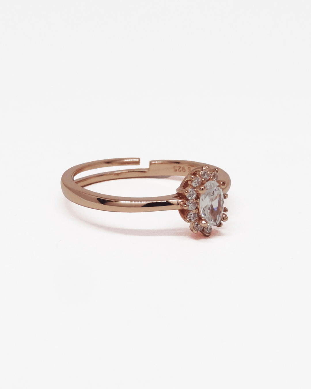 Sun Stacking Rose Gold Ring
