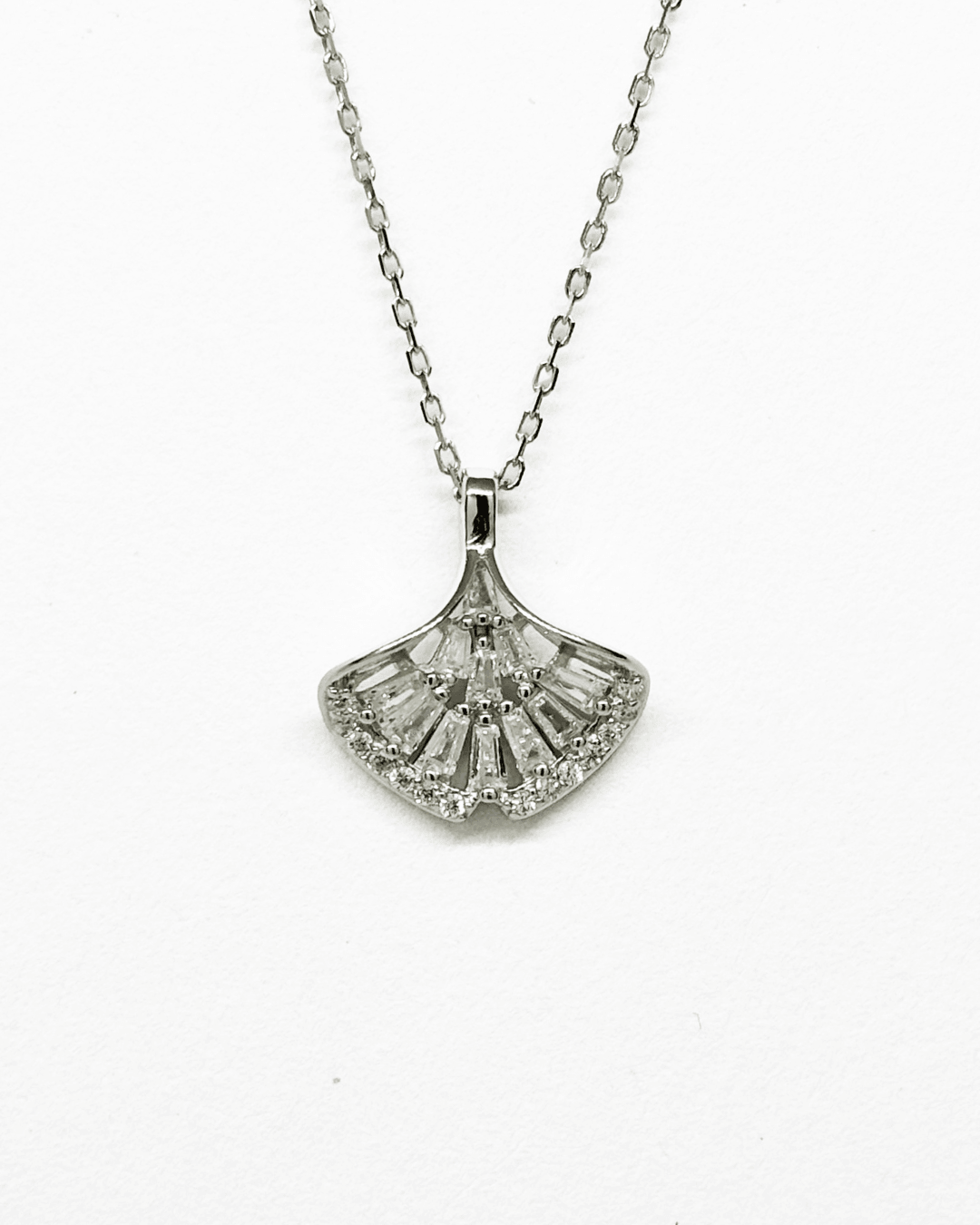 Flora Essence Silver Necklace