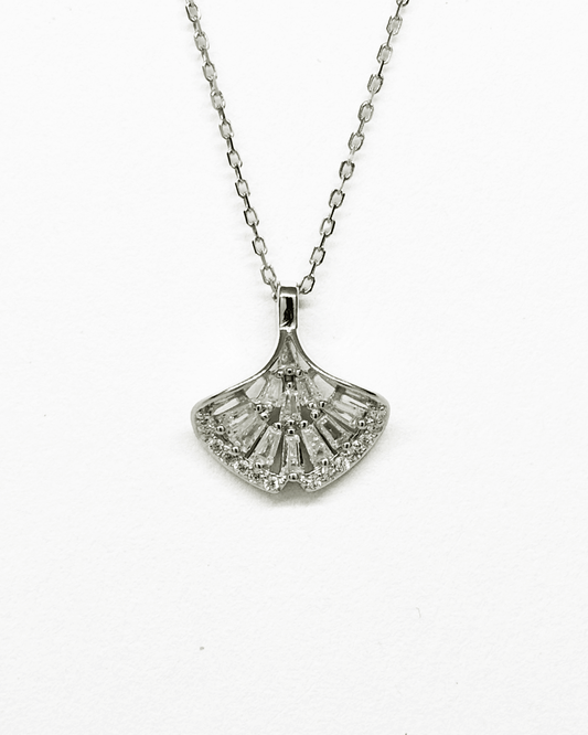 Flora Essence Silver Necklace