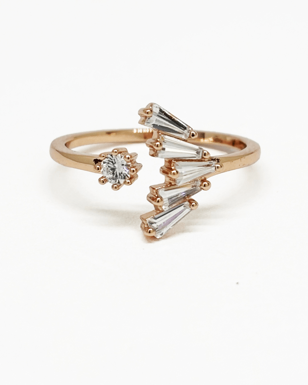 Glamira Baguette Rose Golg Ring