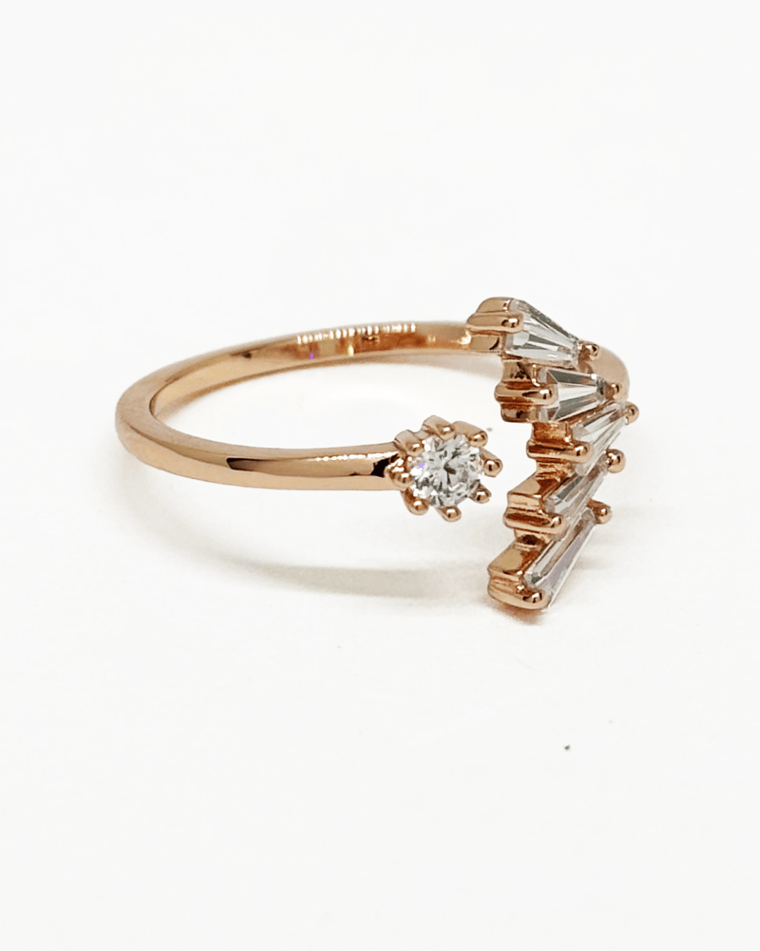 Glamira Baguette Rose Golg Ring