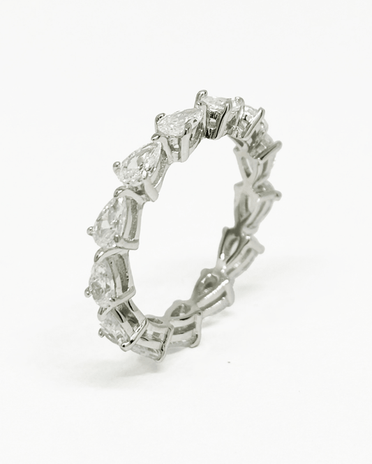 Classic Pear Eternity Band