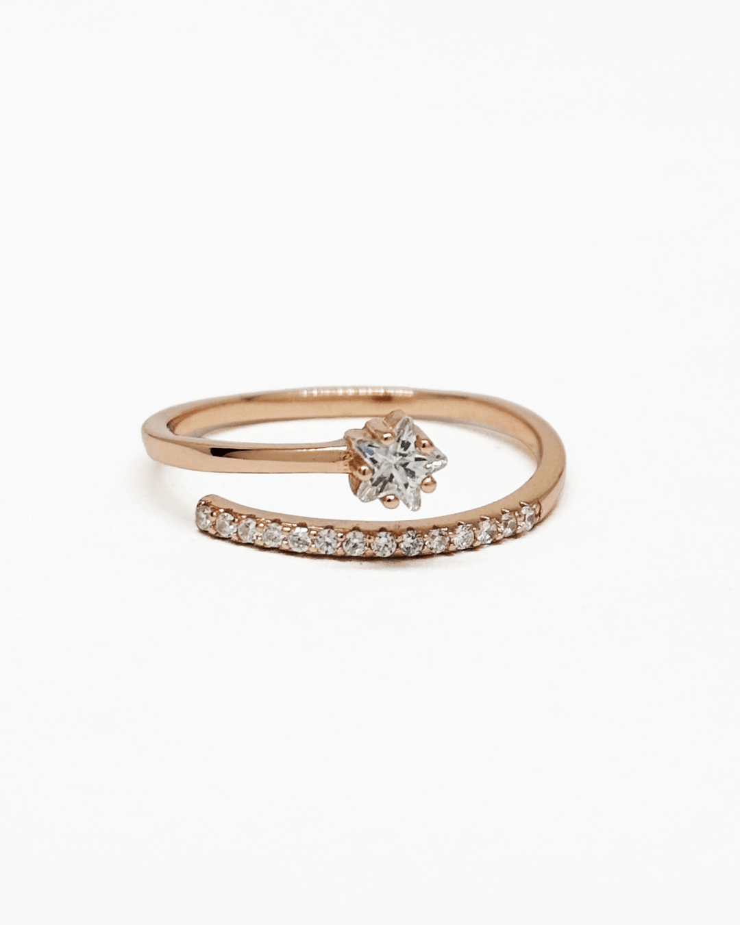 Star Struck Rose Gold Ring
