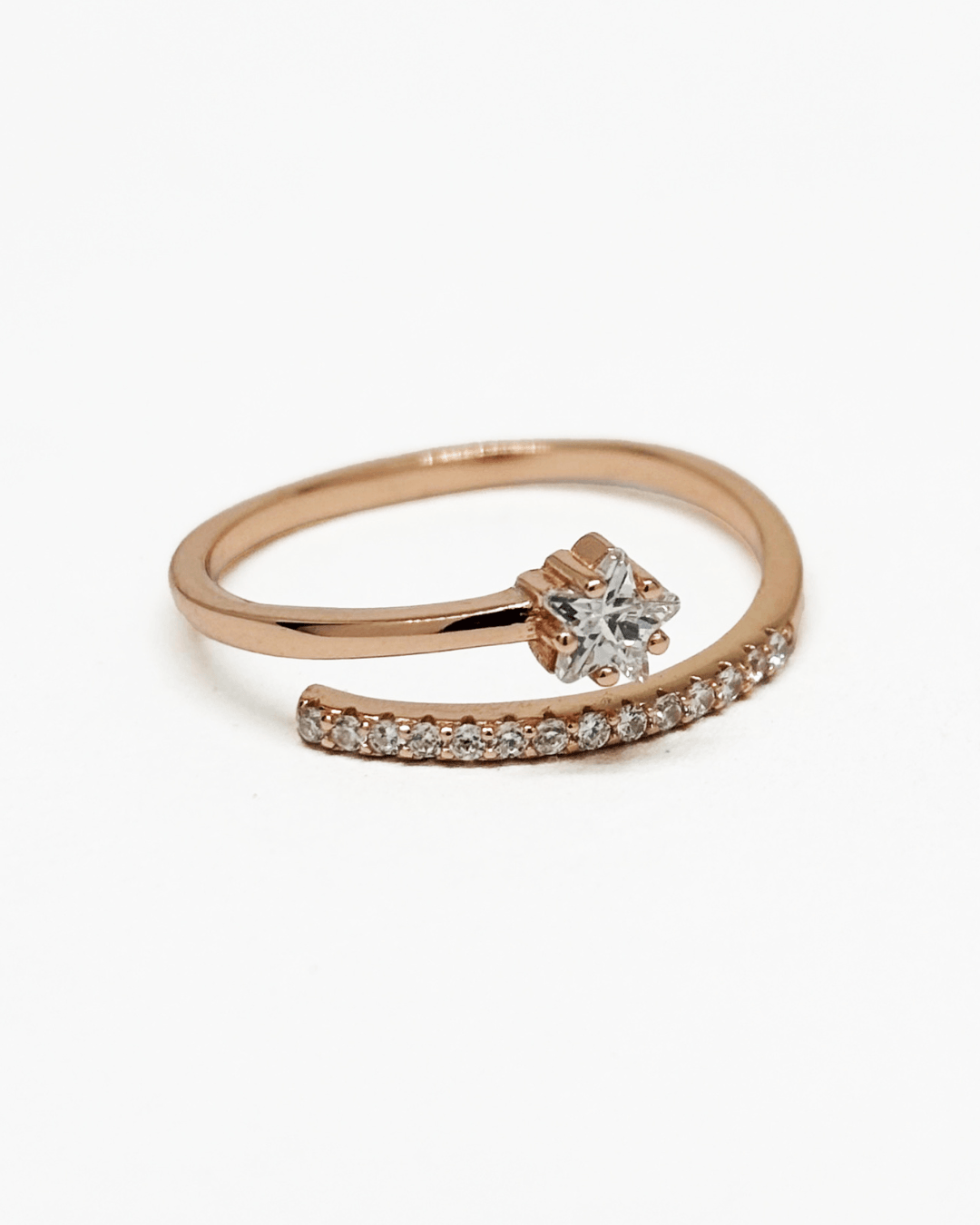 Star Struck Rose Gold Ring